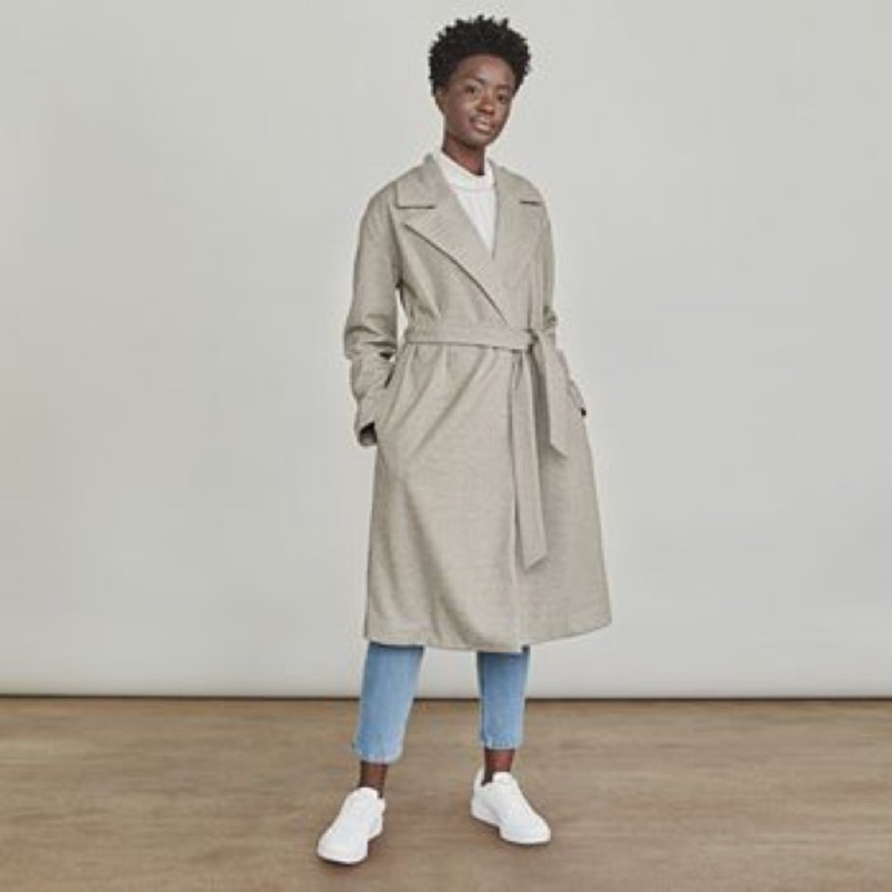 Elizabeth and James Belted Coat